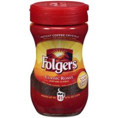 Folgers Classic Roast Instant Coffee